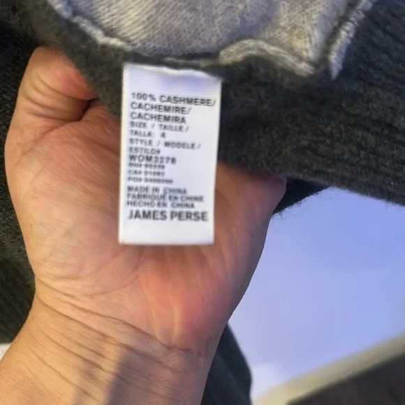 James Perse Dark Green Sweater Preloved